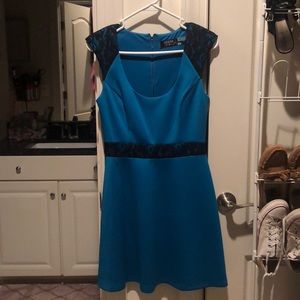 Royal blue dress by Guess